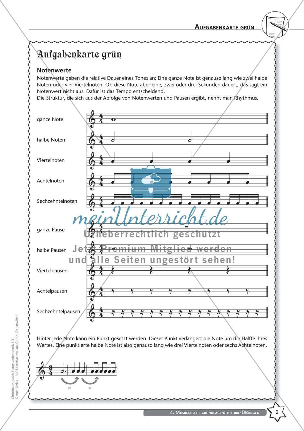Musikalische Grundlagen: Dynamik und Rhythmik Preview 8