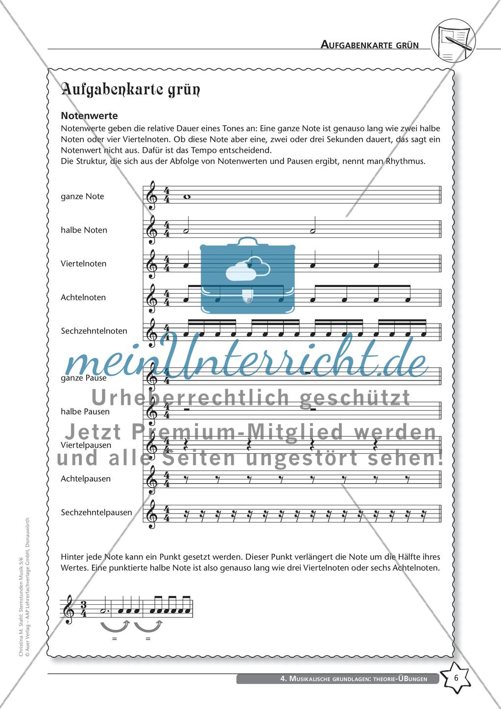 Musikalische Grundlagen: Dynamik und Rhythmik Preview 8