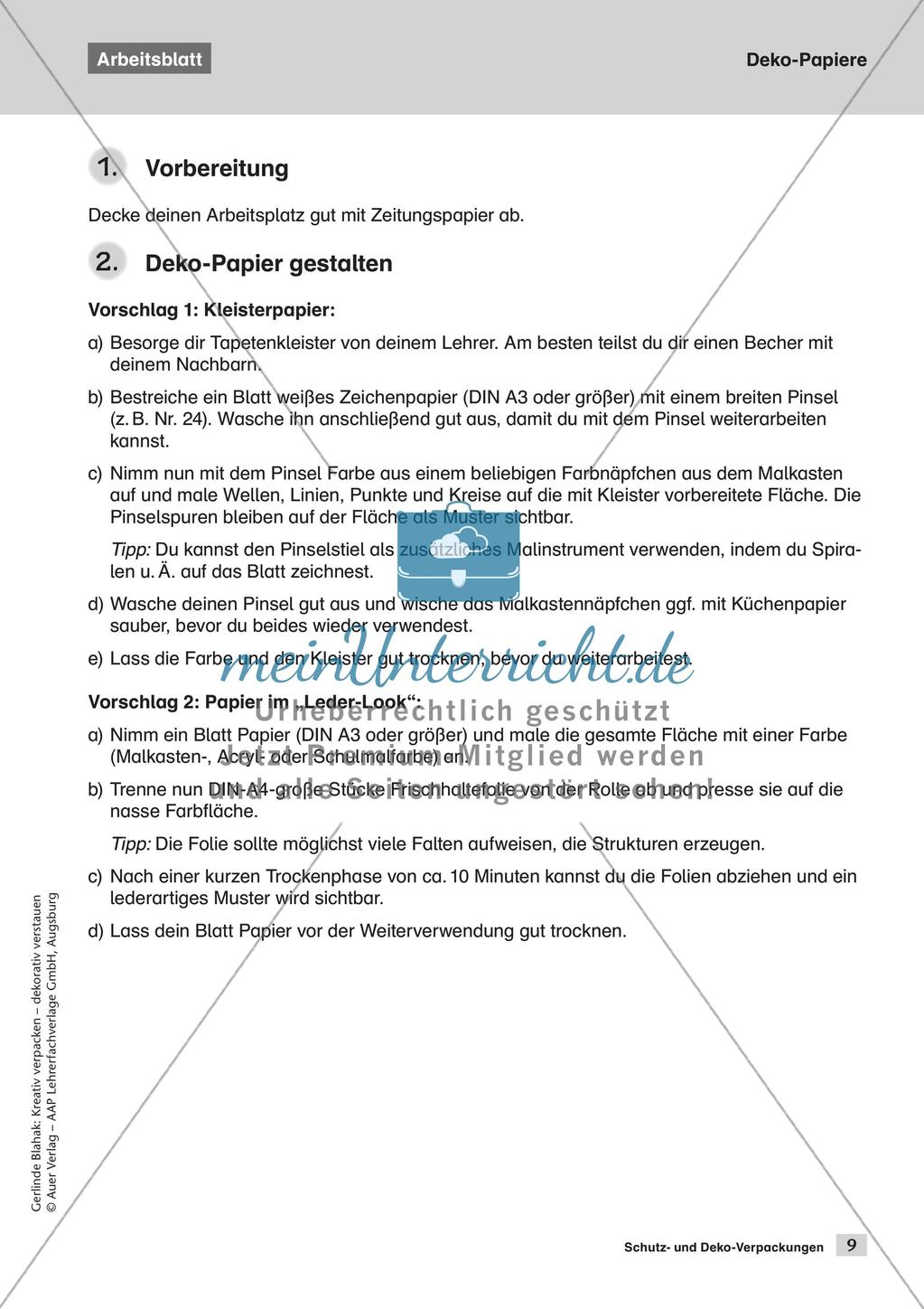 Kreative Verpackungen: Schutz und Dekoration Preview 11