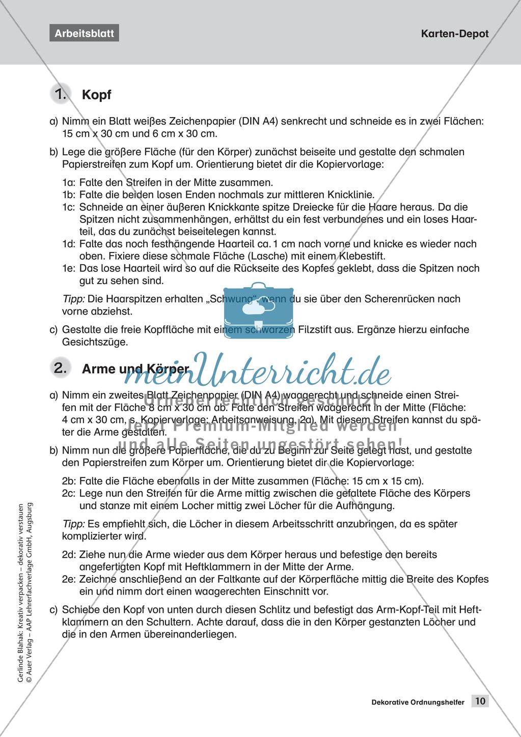 Kreative Verpackungen: Ordnungshelfer Preview 12