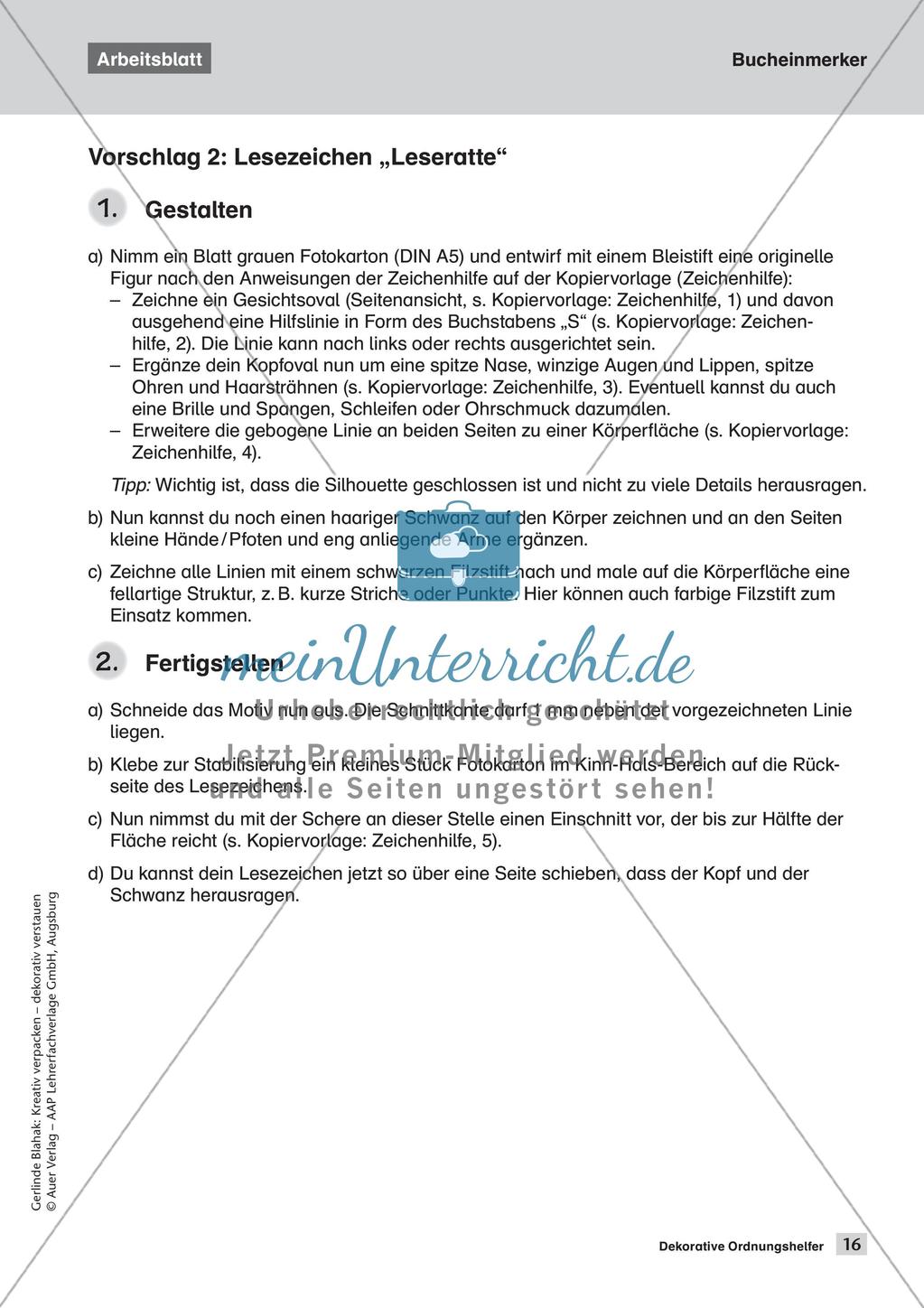 Kreative Verpackungen: Ordnungshelfer Preview 18