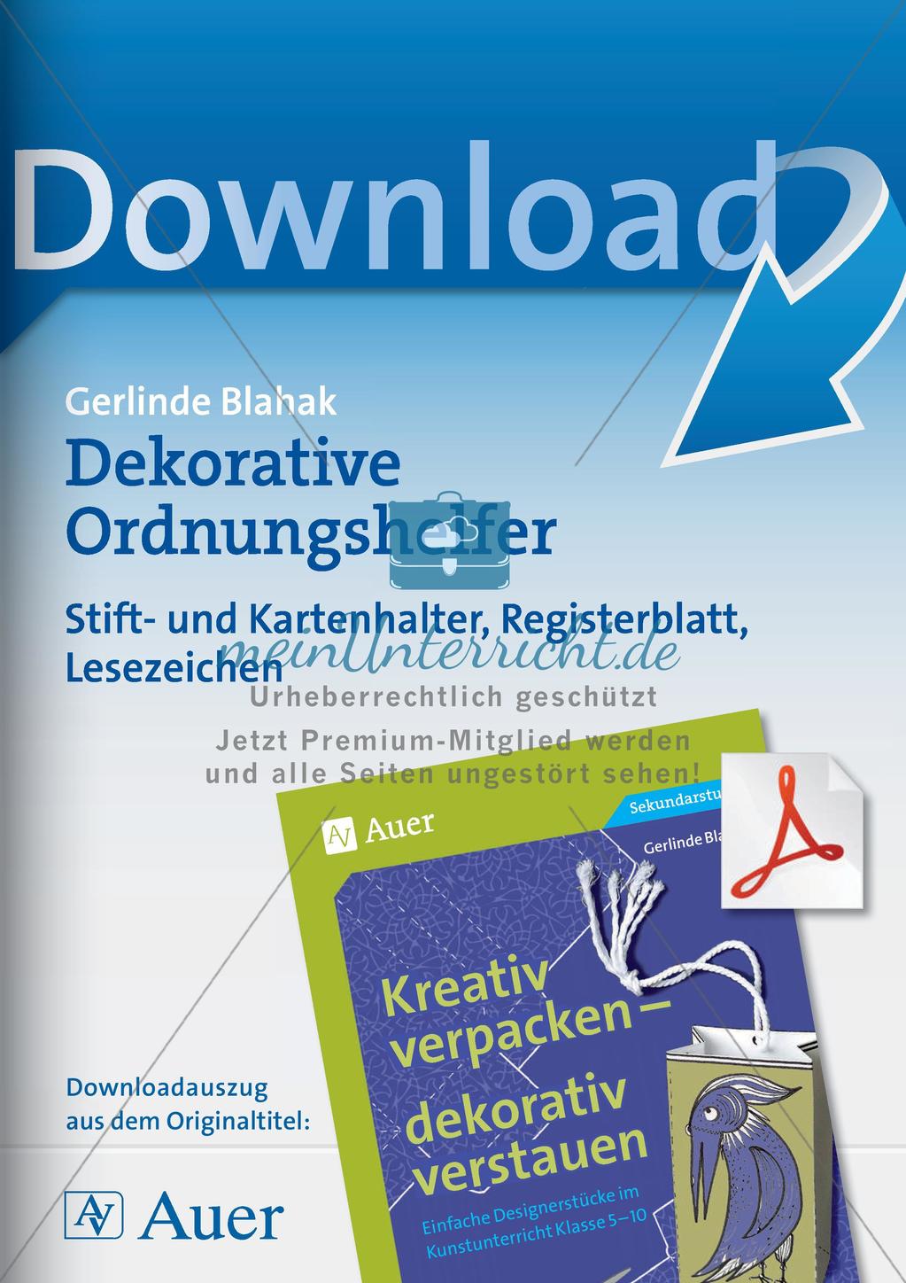 Kreative Verpackungen: Ordnungshelfer Preview 1