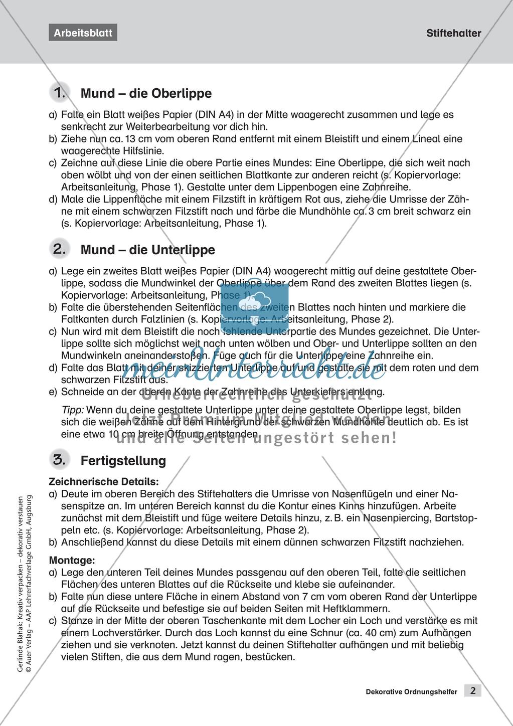 Kreative Verpackungen: Ordnungshelfer Preview 4
