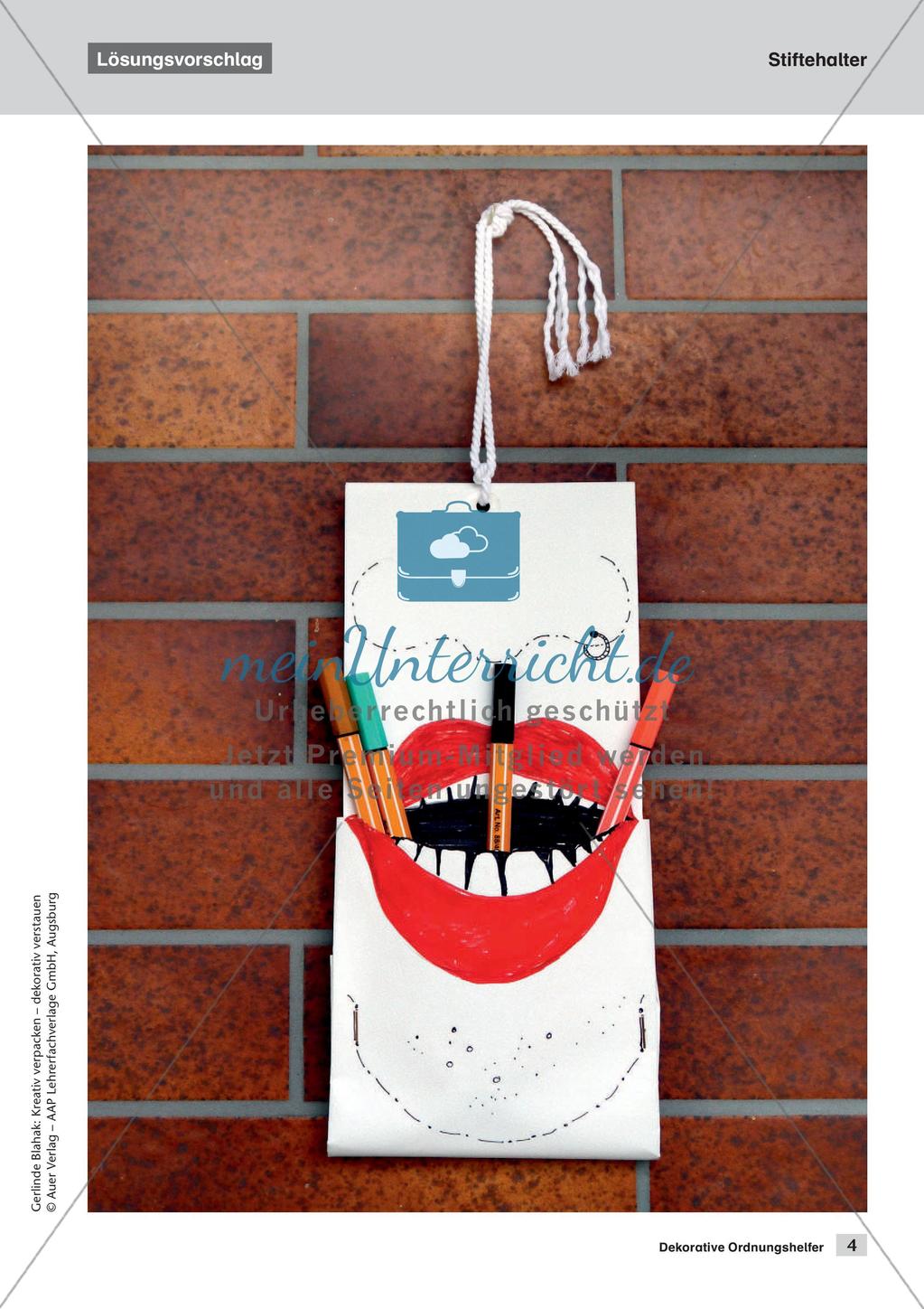 Kreative Verpackungen: Ordnungshelfer Preview 6
