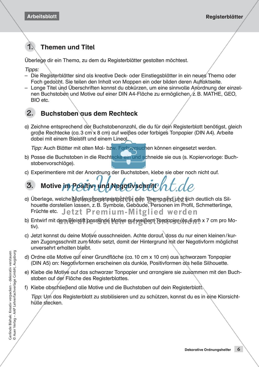 Kreative Verpackungen: Ordnungshelfer Preview 8