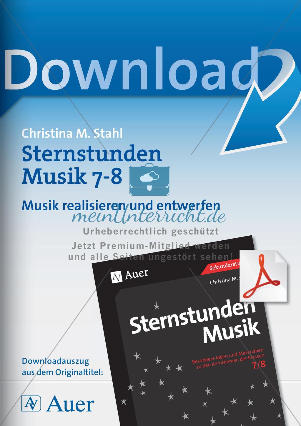 Musik realisieren und entwerfen: Gestaltungselemente und Küchenmusik Preview 1