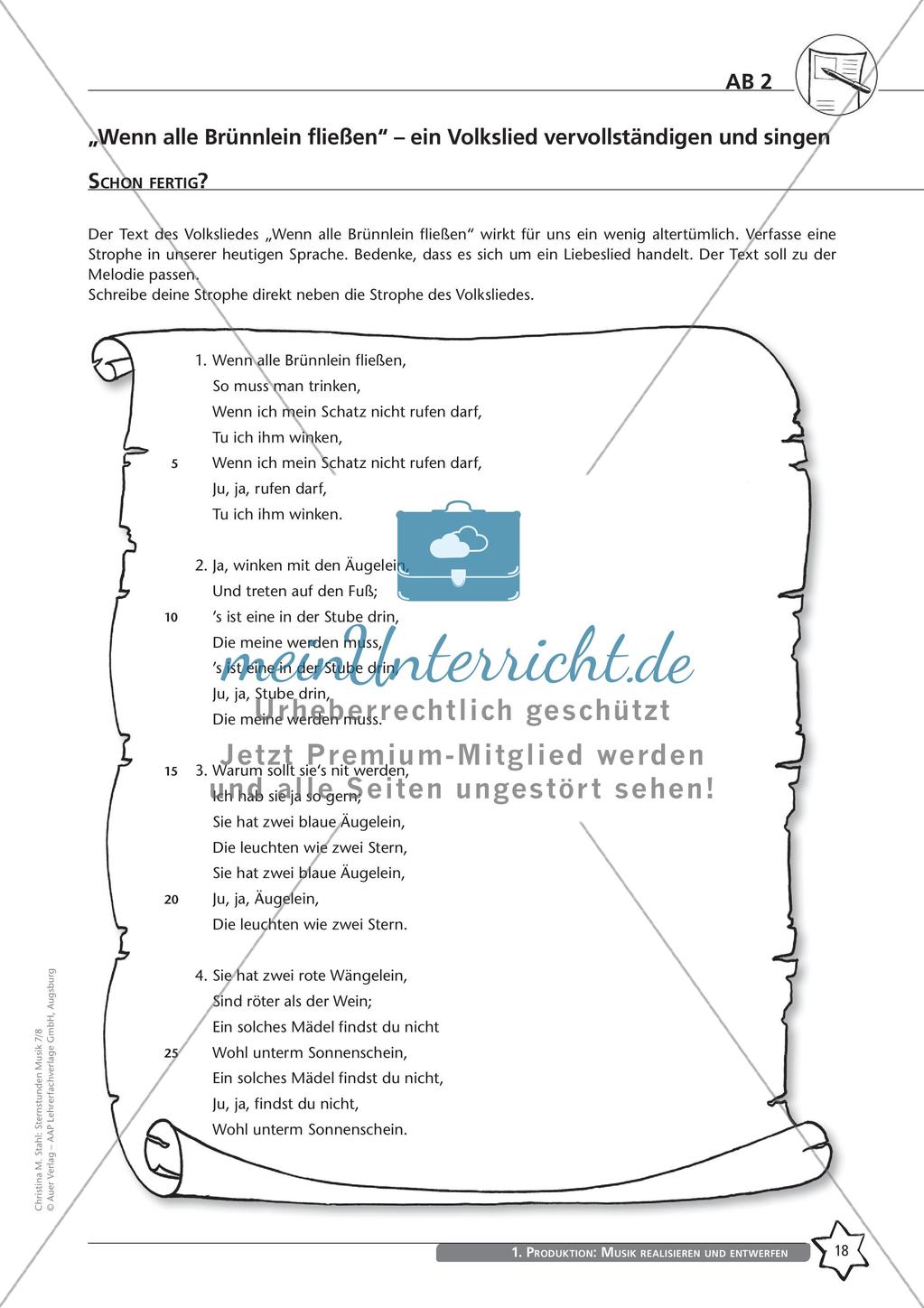 Musik realisieren und entwerfen: Gestaltungselemente und Küchenmusik Preview 20