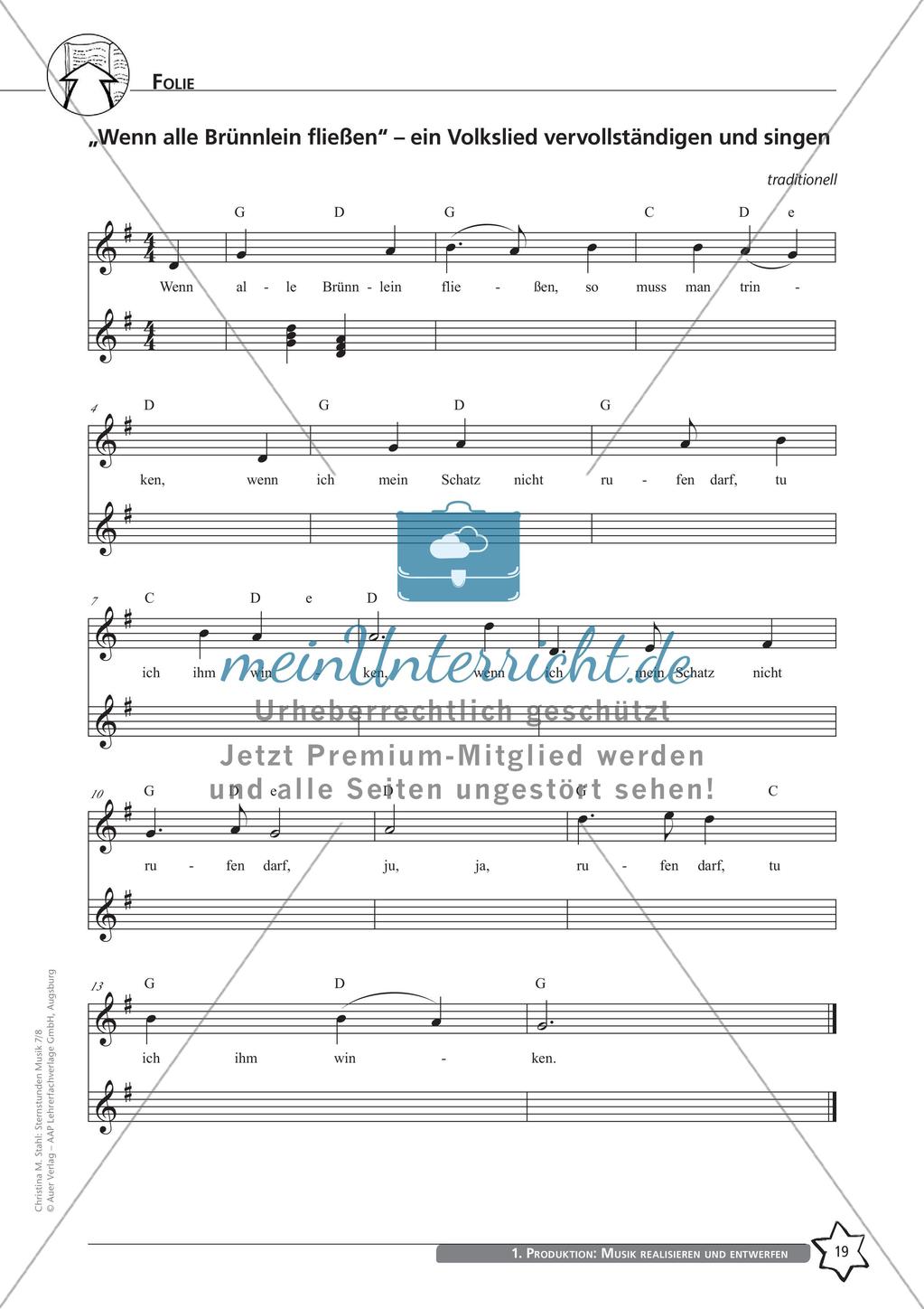 Musik realisieren und entwerfen: Gestaltungselemente und Küchenmusik Preview 21
