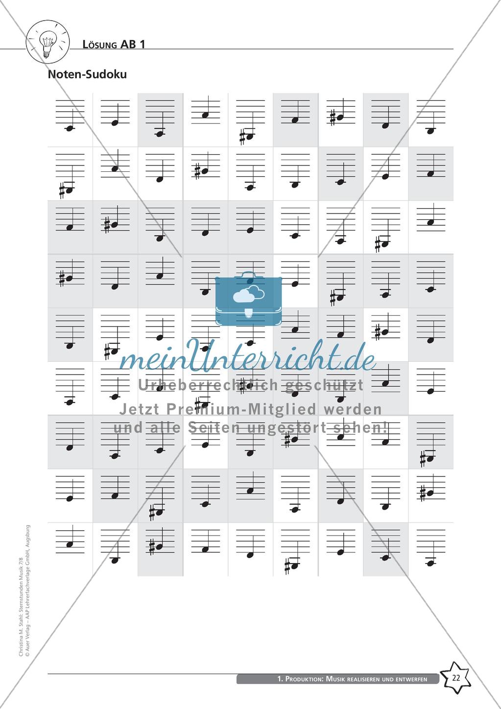 Musik realisieren und entwerfen: Gestaltungselemente und Küchenmusik Preview 24