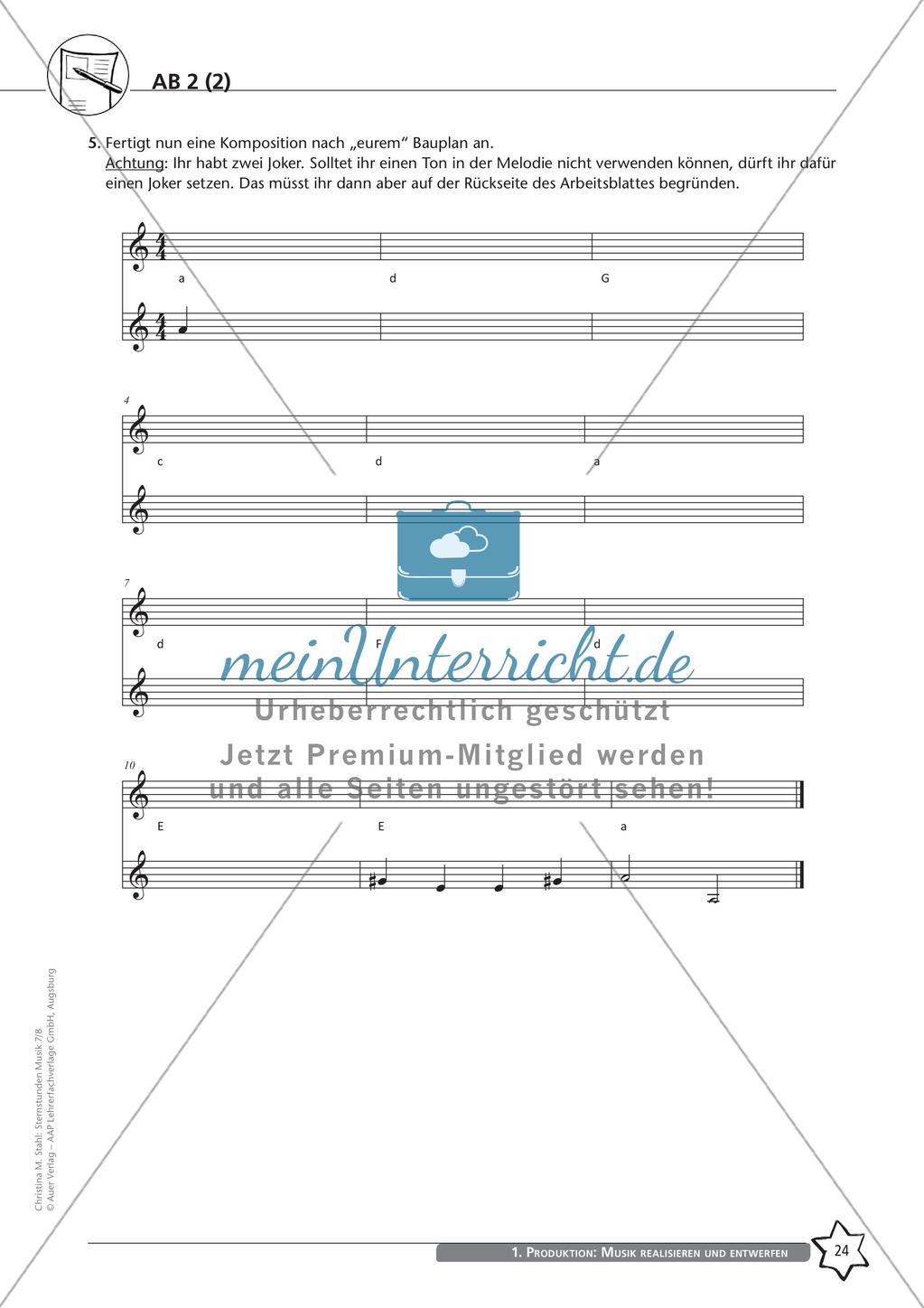 Musik realisieren und entwerfen: Gestaltungselemente und Küchenmusik Preview 26
