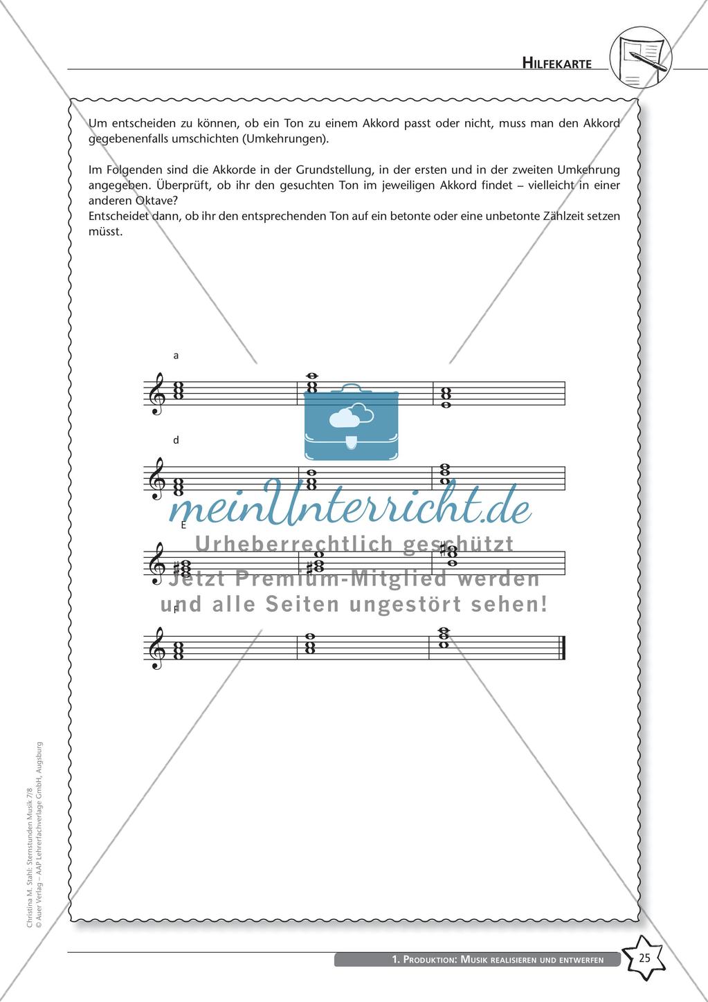 Musik realisieren und entwerfen: Gestaltungselemente und Küchenmusik Preview 27
