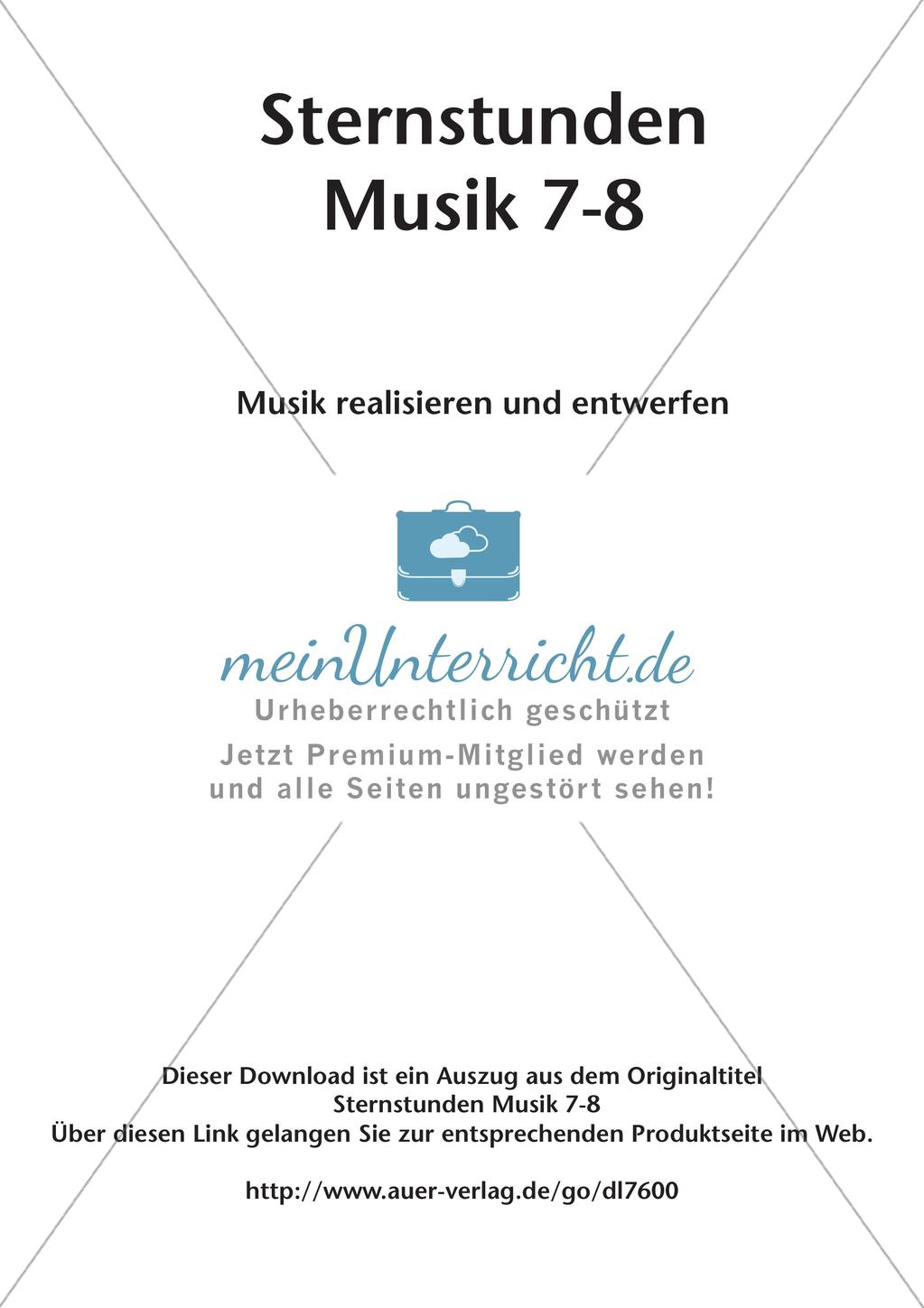 Musik realisieren und entwerfen: Gestaltungselemente und Küchenmusik Preview 2
