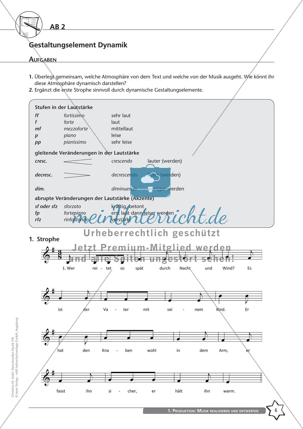 Musik realisieren und entwerfen: Gestaltungselemente und Küchenmusik Preview 8