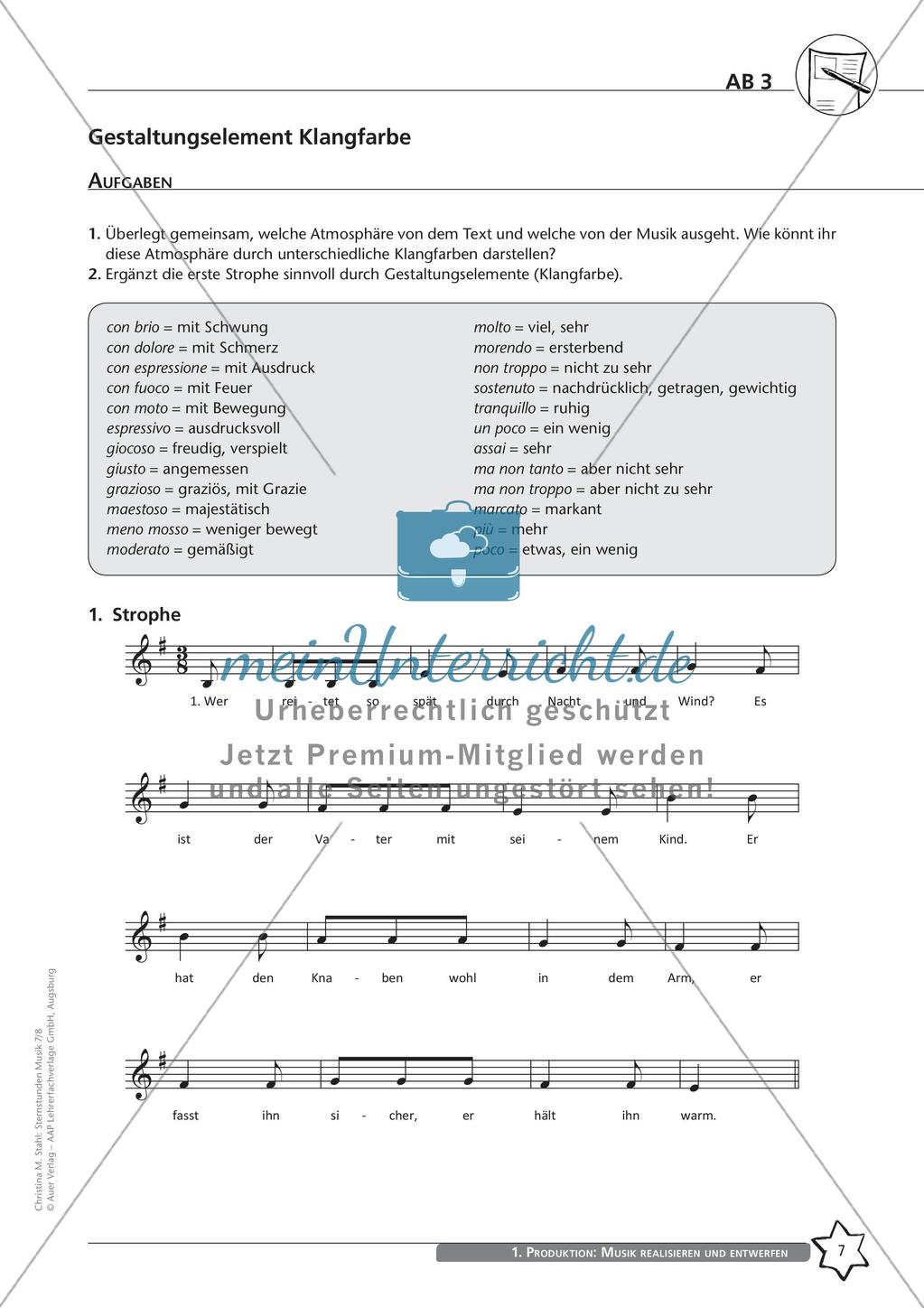 Musik realisieren und entwerfen: Gestaltungselemente und Küchenmusik Preview 9