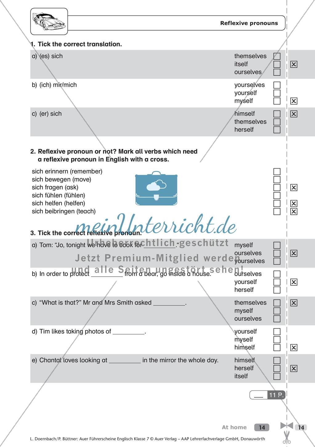 Führerschein zum Thema At home Preview 16