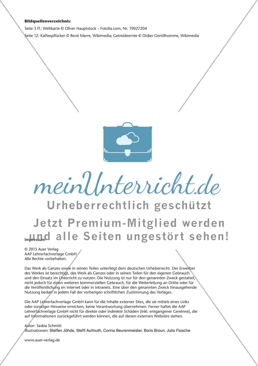 Stationenarbeit: Entwicklungsländer und Globalisierung Preview 18