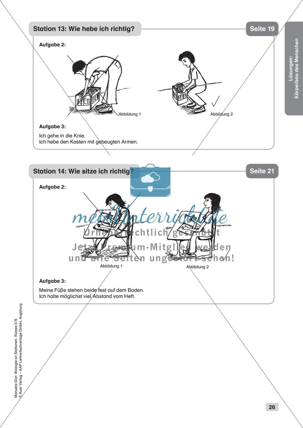 Stationsarbeit zum Thema