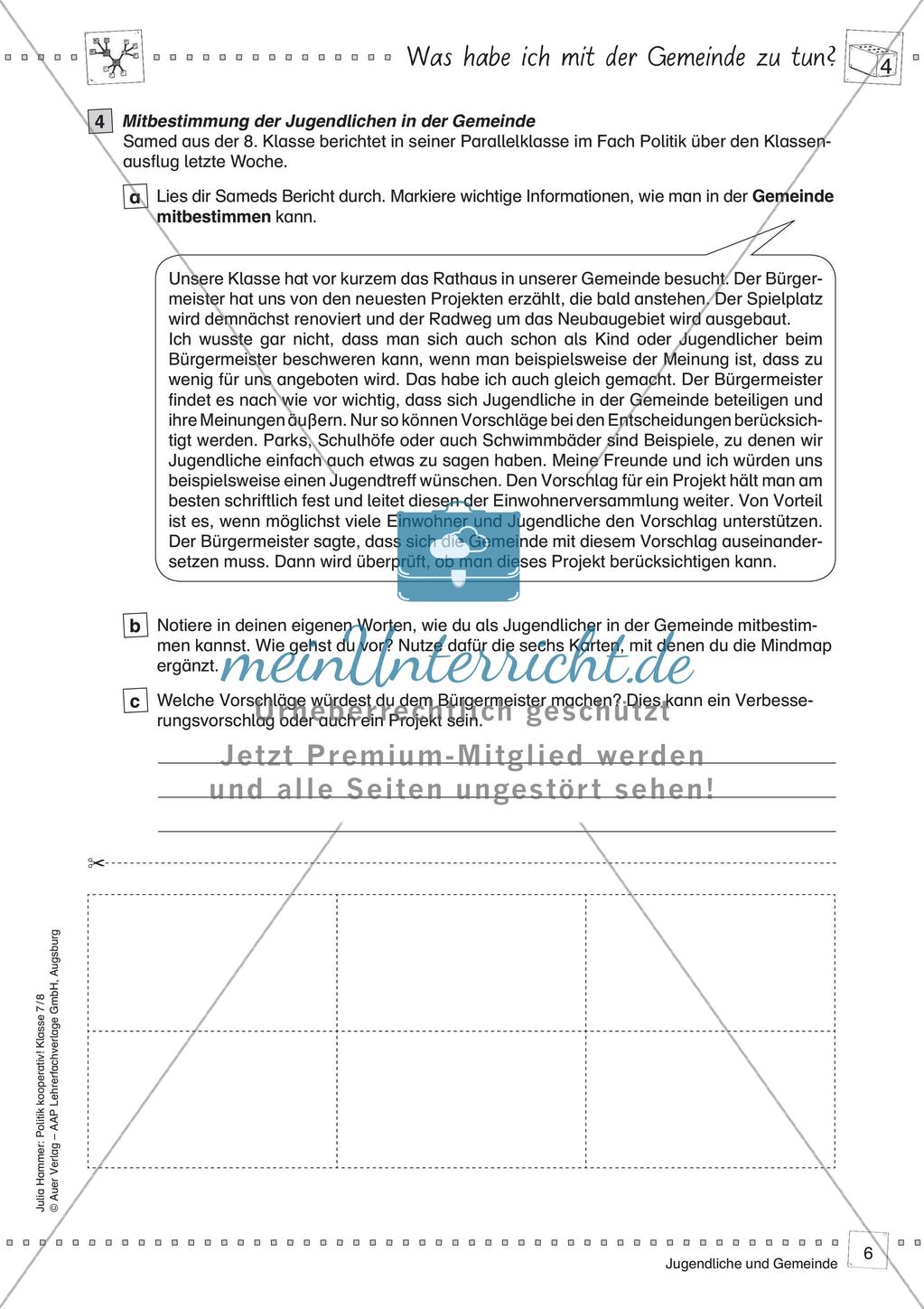 Politik kooperativ - Jugendliche und Gemeinde Preview 8