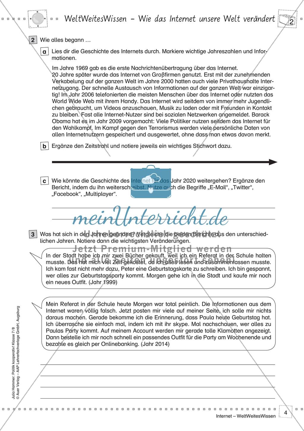Politik kooperativ - Internet: WeltWeitesWissen Preview 6