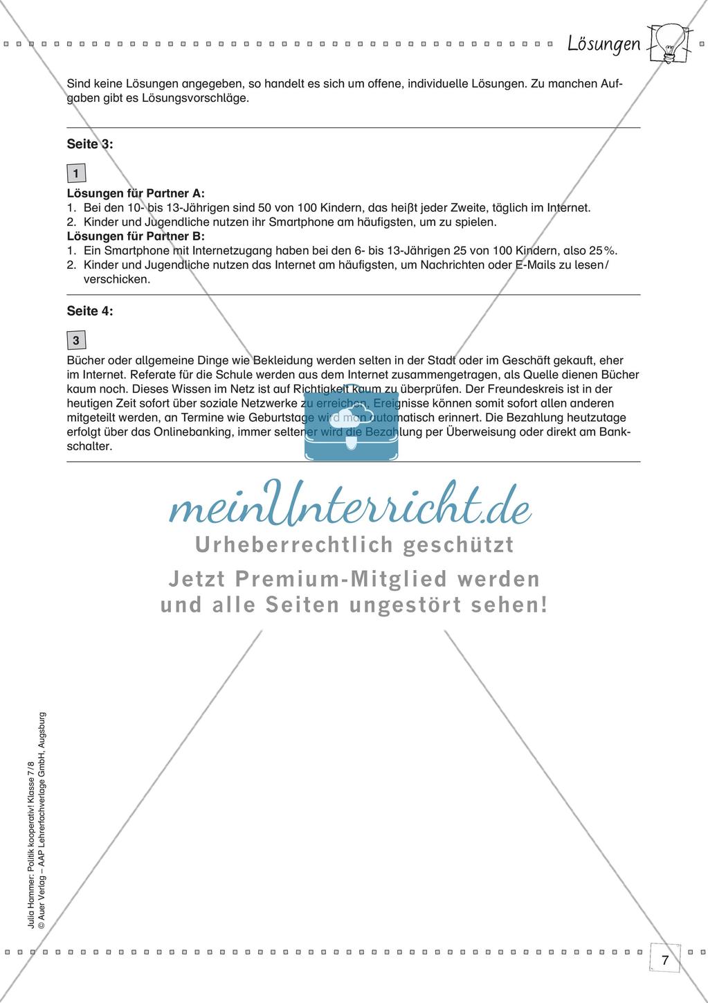 Politik kooperativ - Internet: WeltWeitesWissen Preview 9