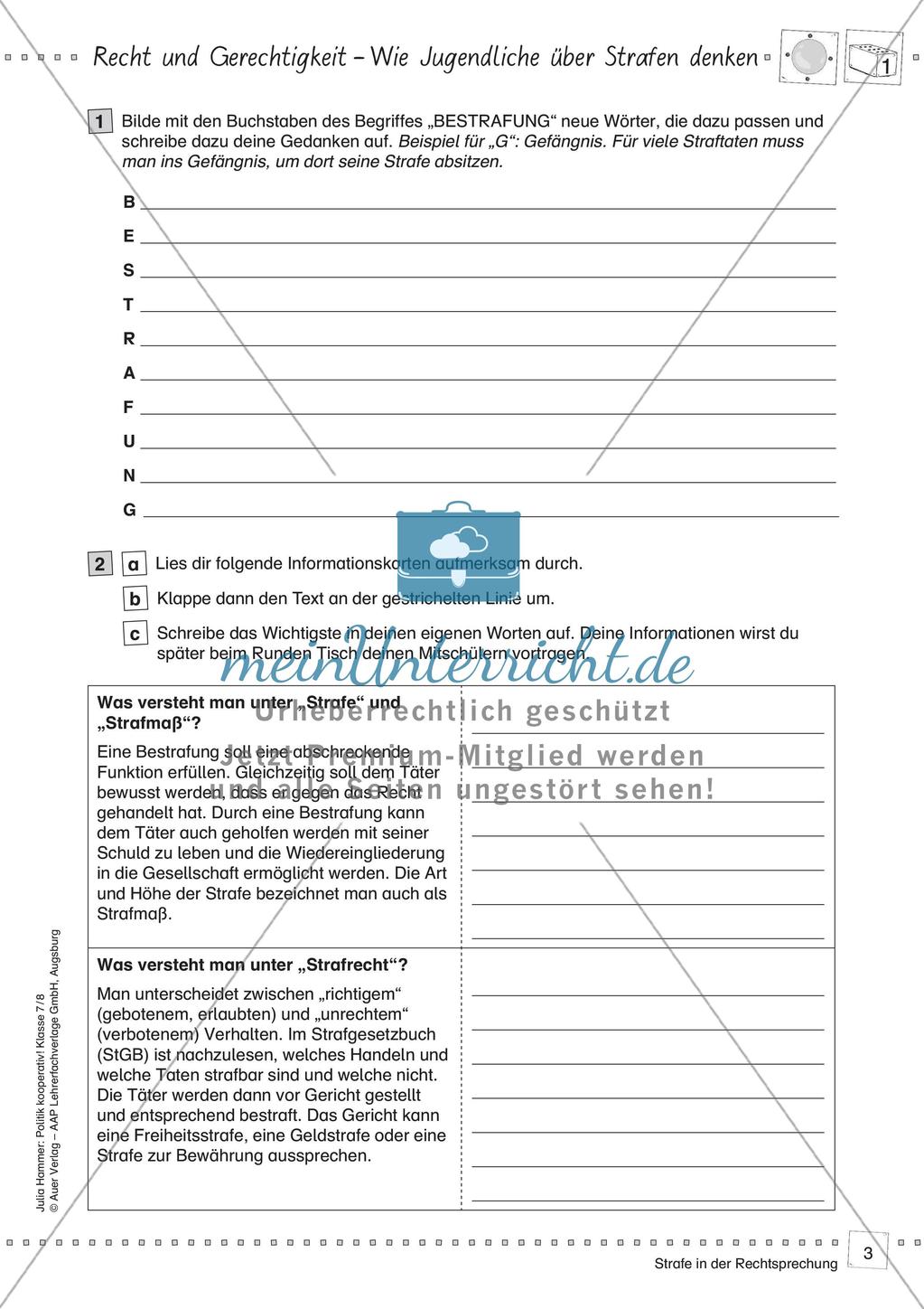 Politik kooperativ - Strafe in der Rechtsprechung Preview 5