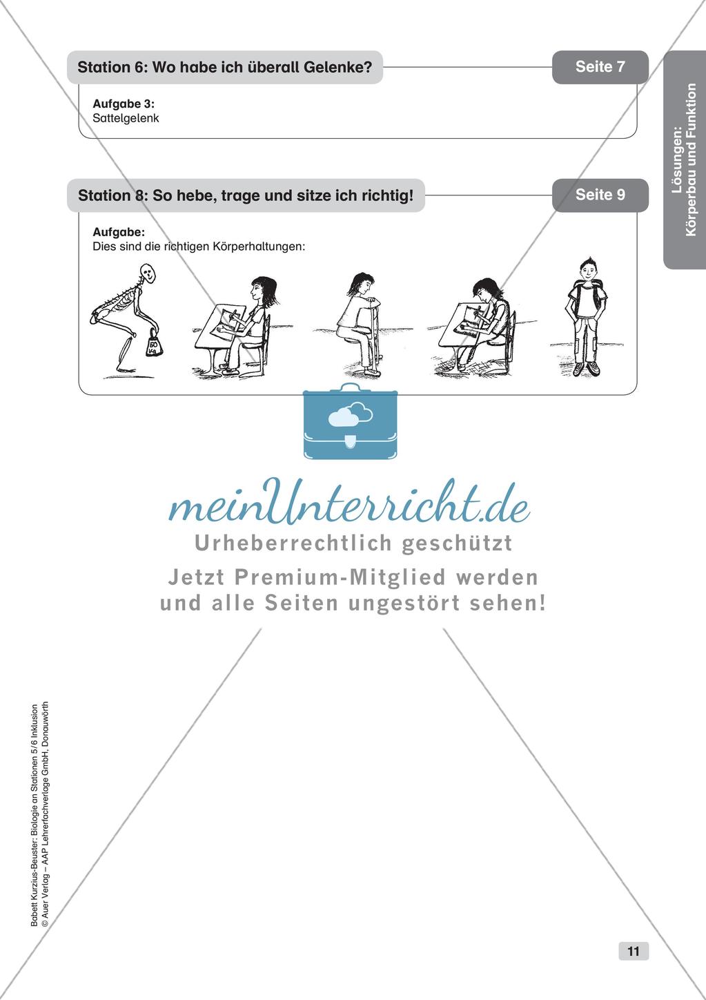 Stationsarbeit zum Thema