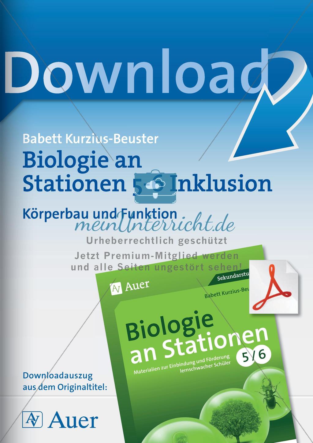 Stationsarbeit zum Thema