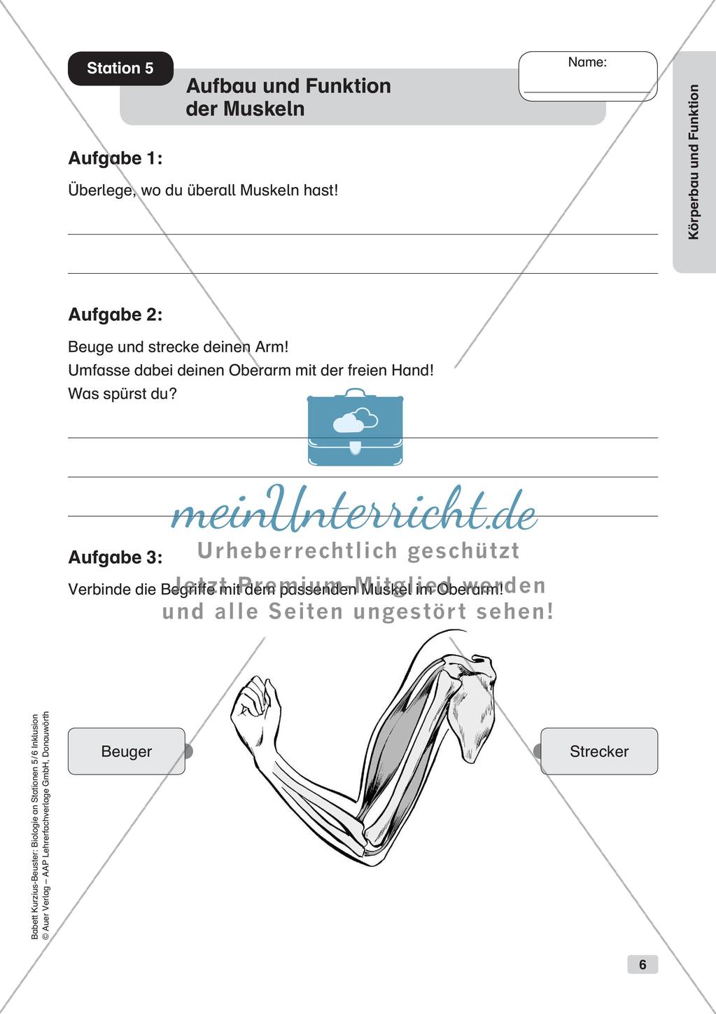 Stationsarbeit zum Thema