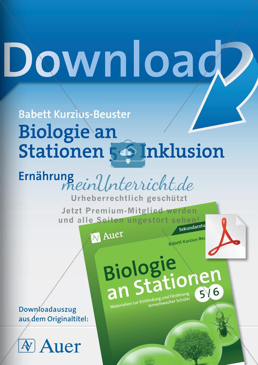 Stationsarbeit zum Thema