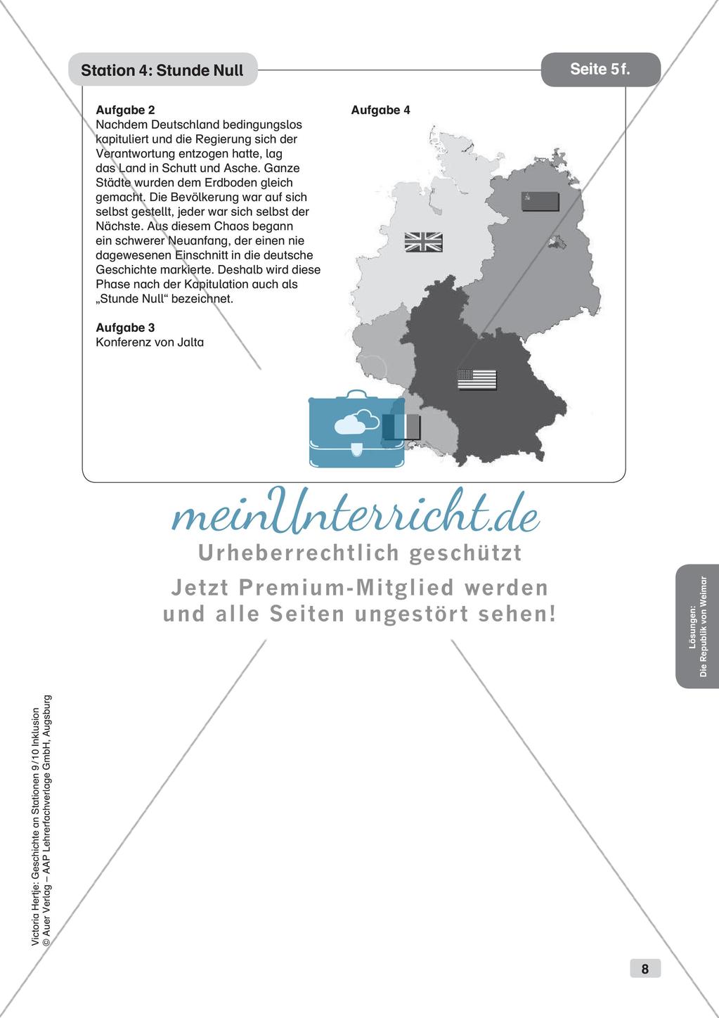 Geschichte an Stationen - Inklusion: Nationalsozialismus Preview 10