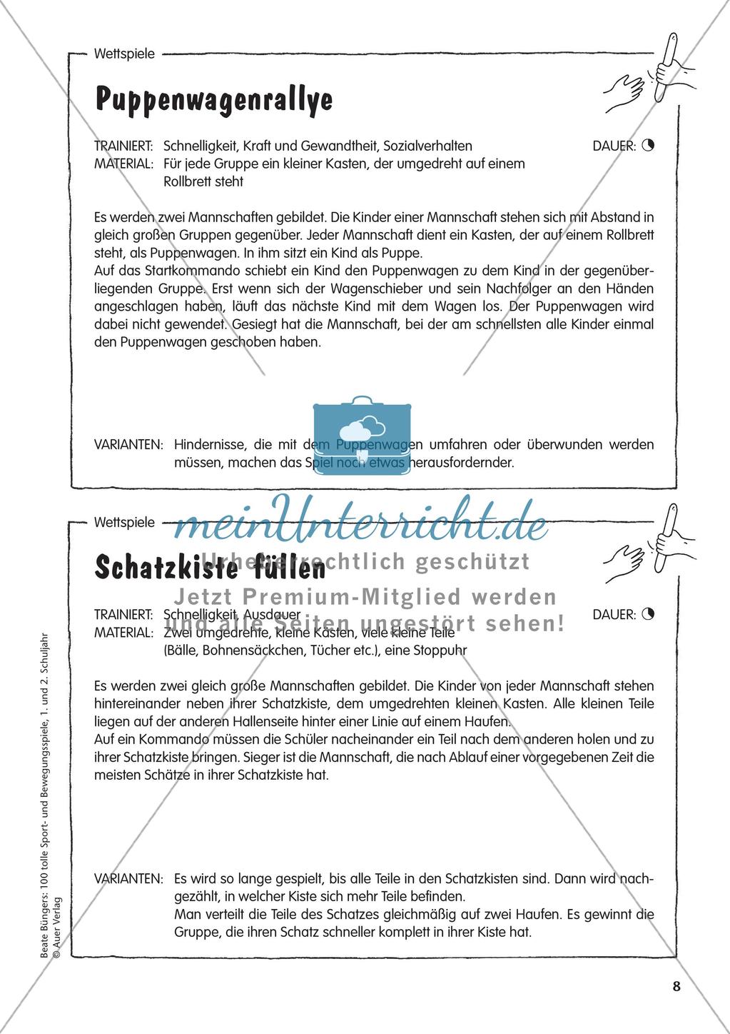 Wettläufe und Bewegungsspiele Preview 10