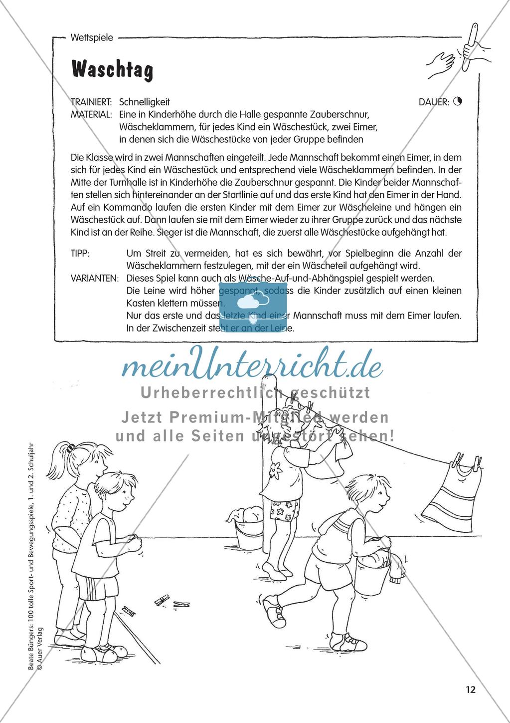 Wettläufe und Bewegungsspiele Preview 14