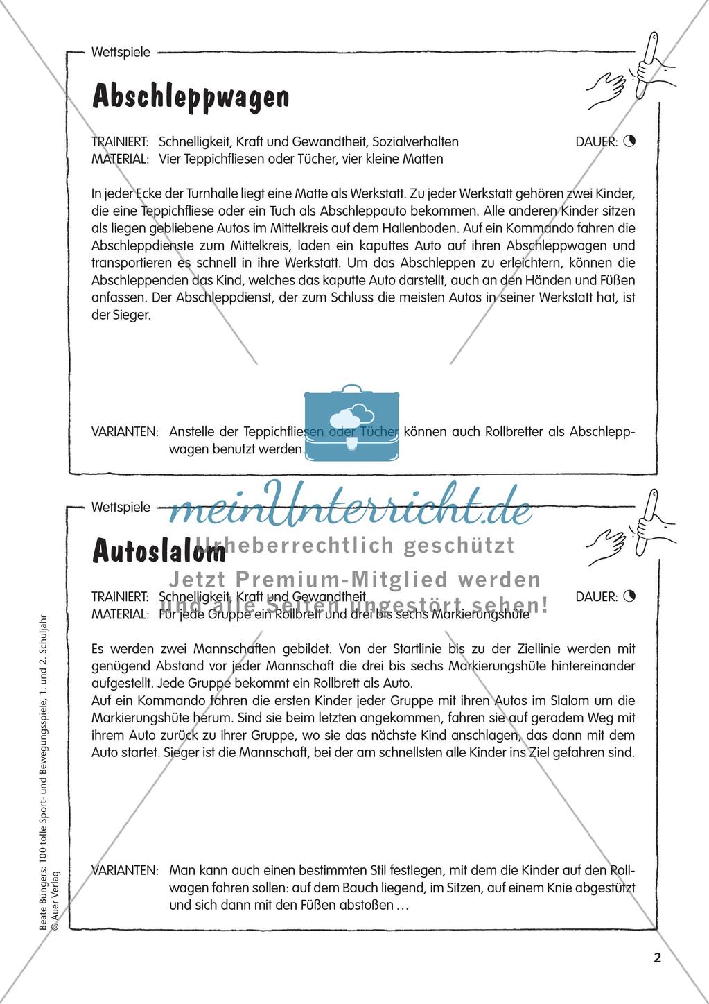 Wettläufe und Bewegungsspiele Preview 4