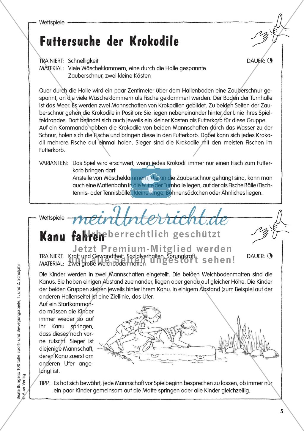 Wettläufe und Bewegungsspiele Preview 7