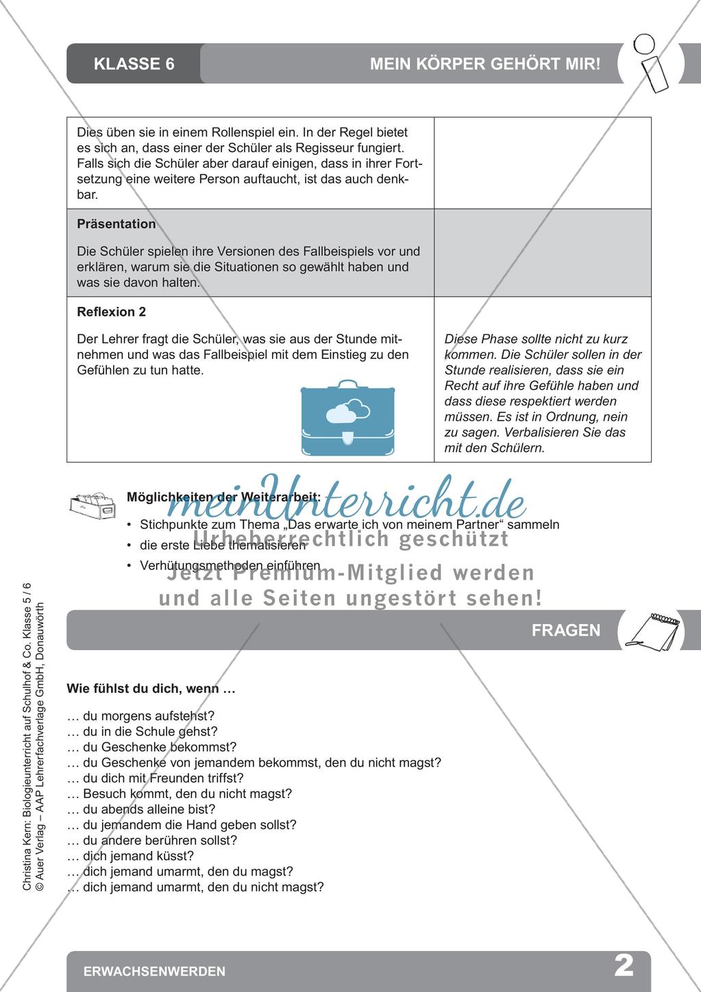 Biologieunterricht auf dem Schulhof - Erwachsenwerden Preview 4
