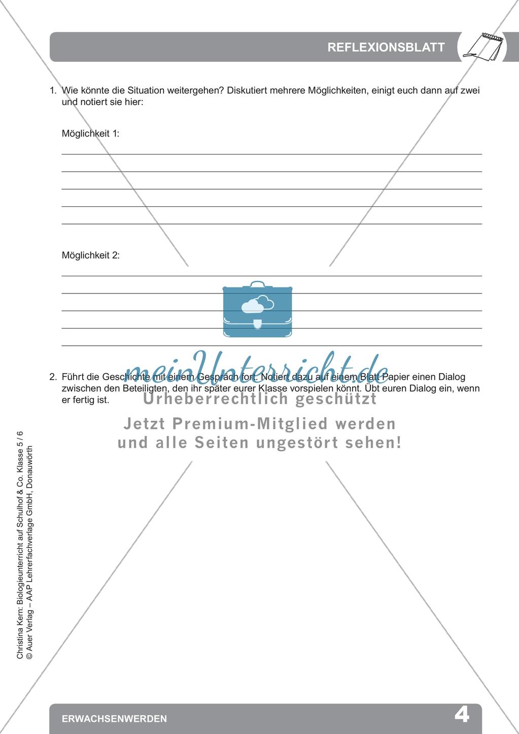 Biologieunterricht auf dem Schulhof - Erwachsenwerden Preview 6