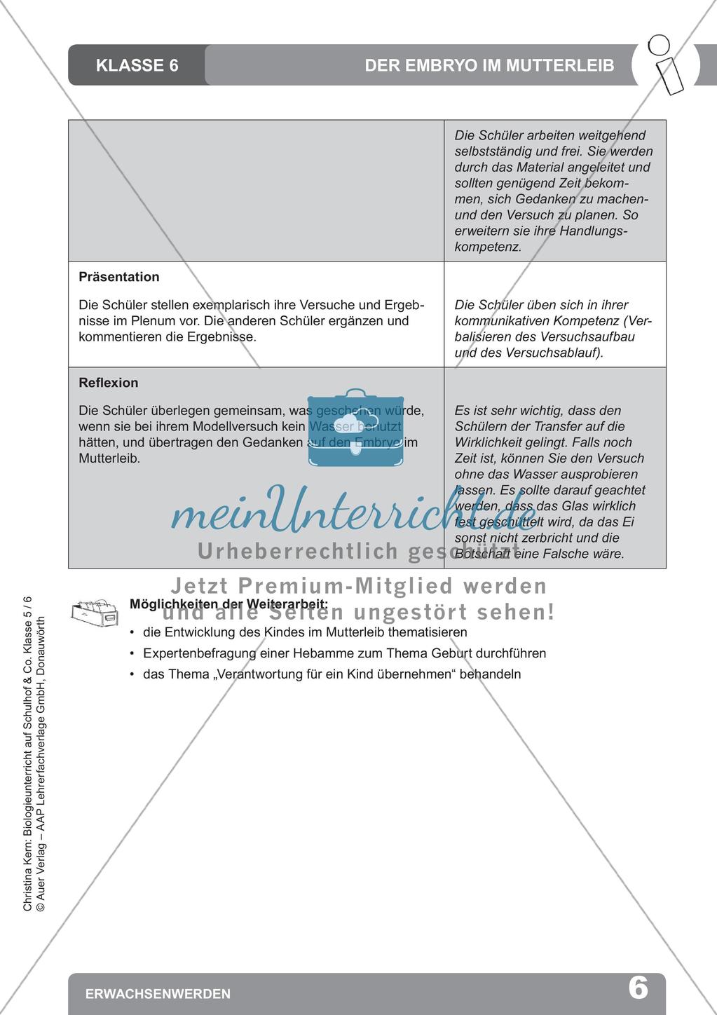 Biologieunterricht auf dem Schulhof - Erwachsenwerden Preview 8