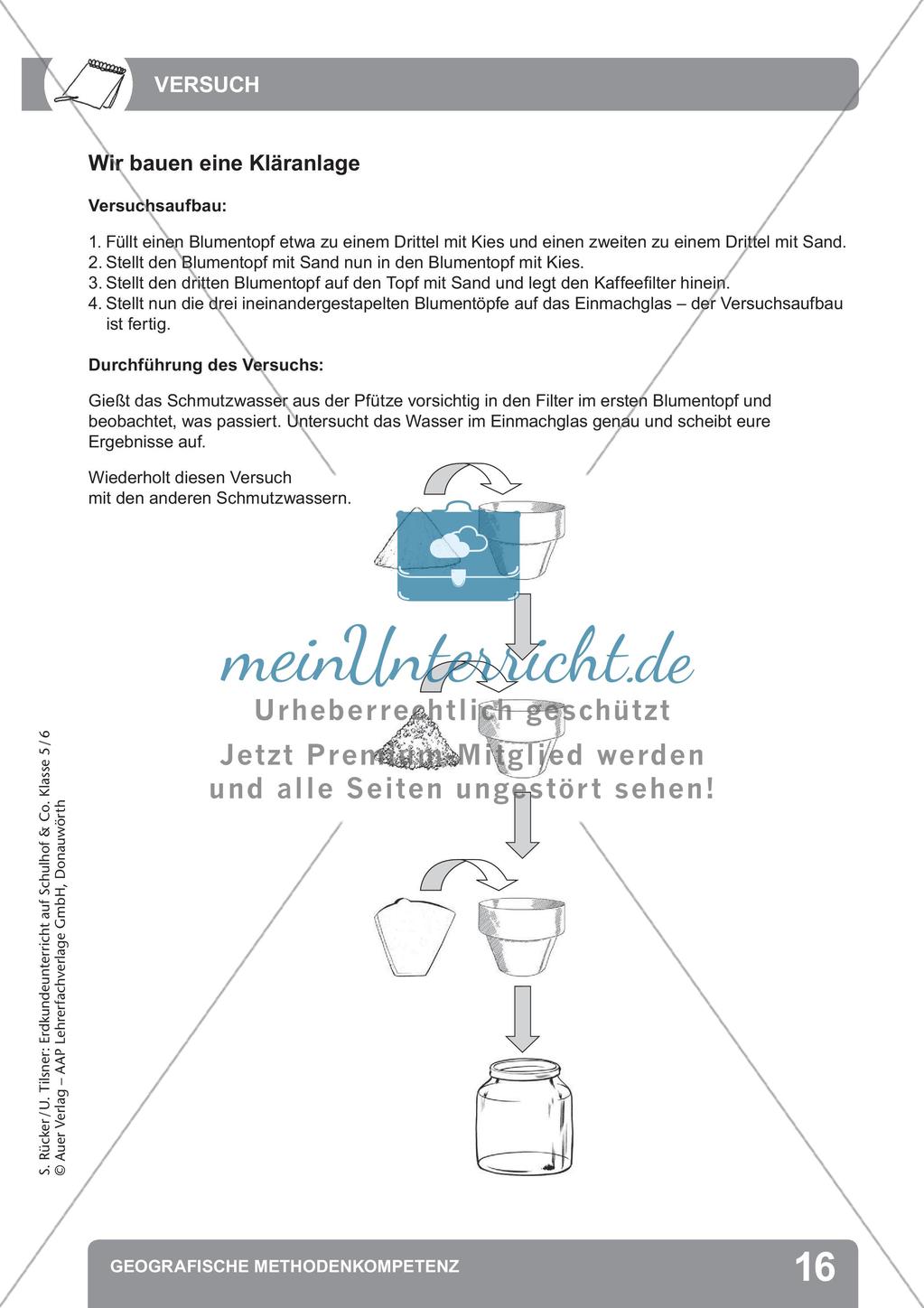 Erdkunde auf dem Schulhof: Geografische Methodenkompetenz Preview 18