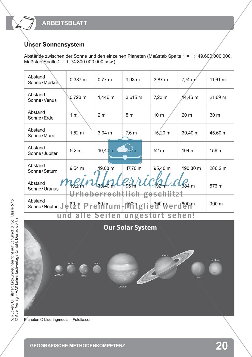 Erdkunde auf dem Schulhof: Geografische Methodenkompetenz Preview 22