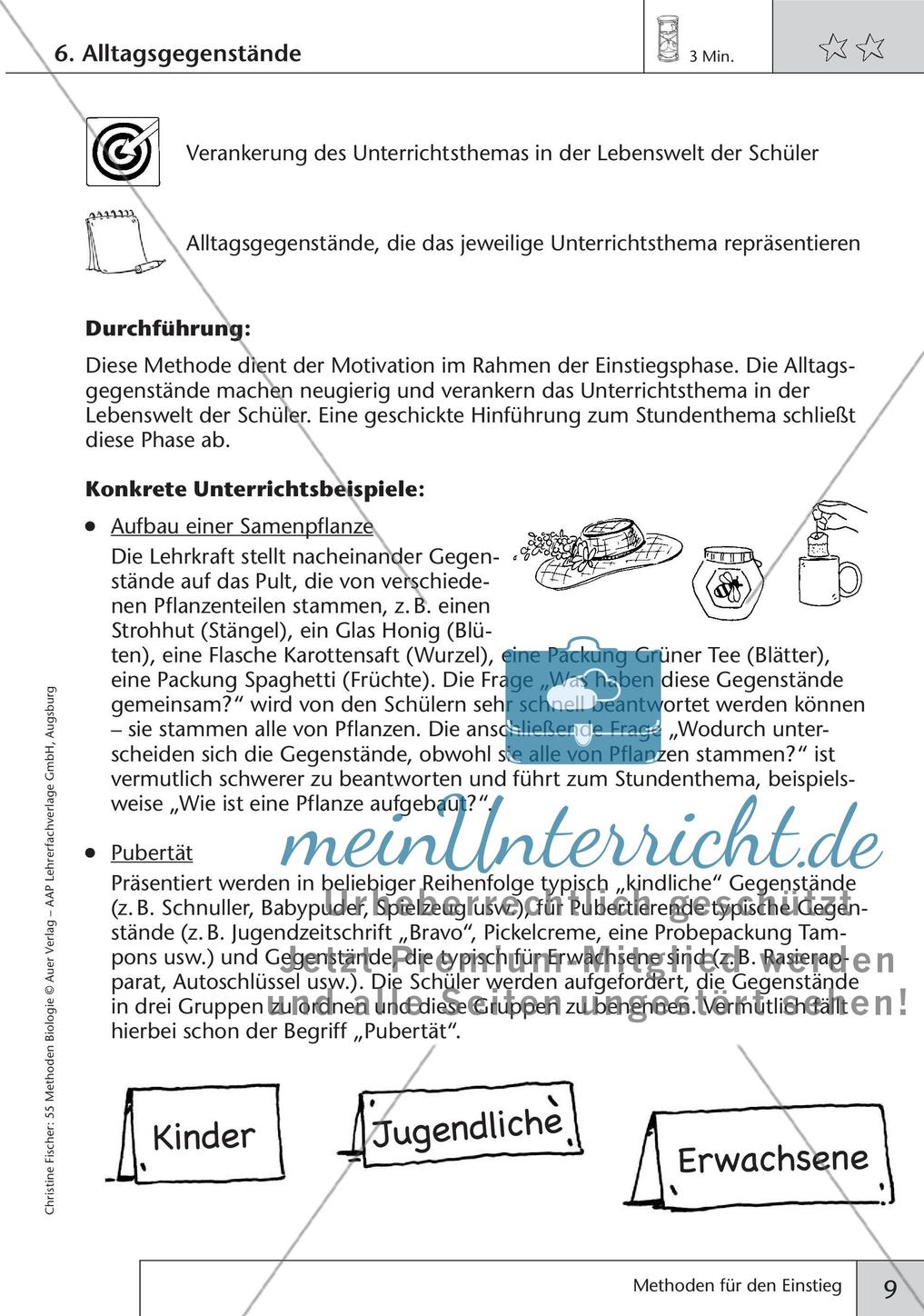 Methoden Biologie: Einstieg Preview 11