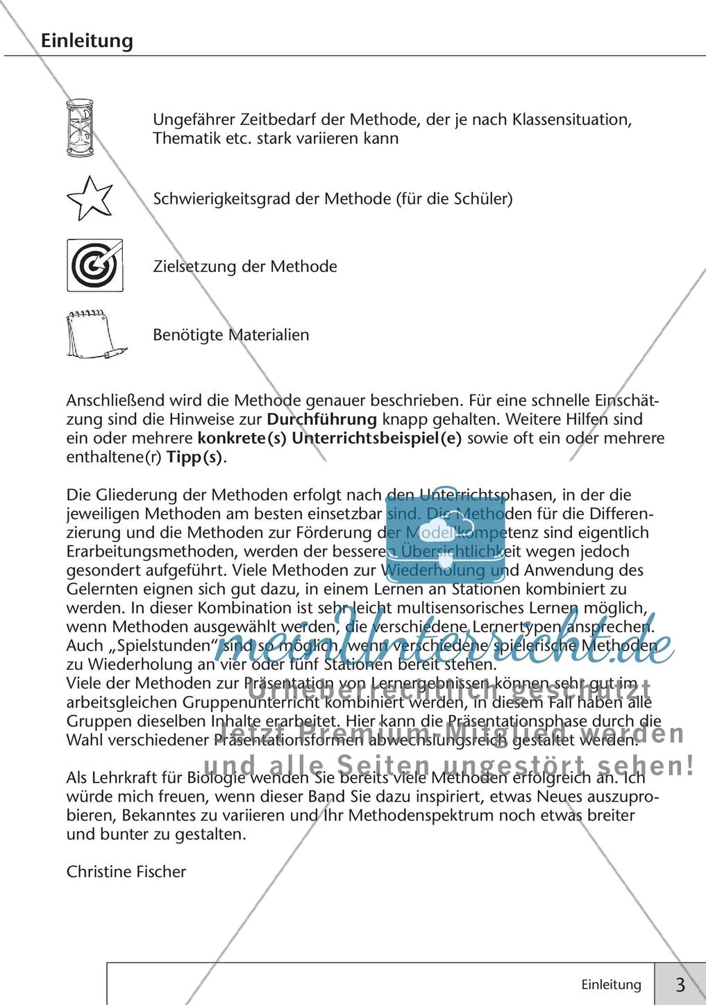 Methoden Biologie: Einstieg Preview 5