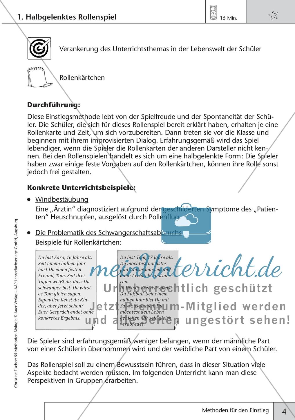 Methoden Biologie: Einstieg Preview 6