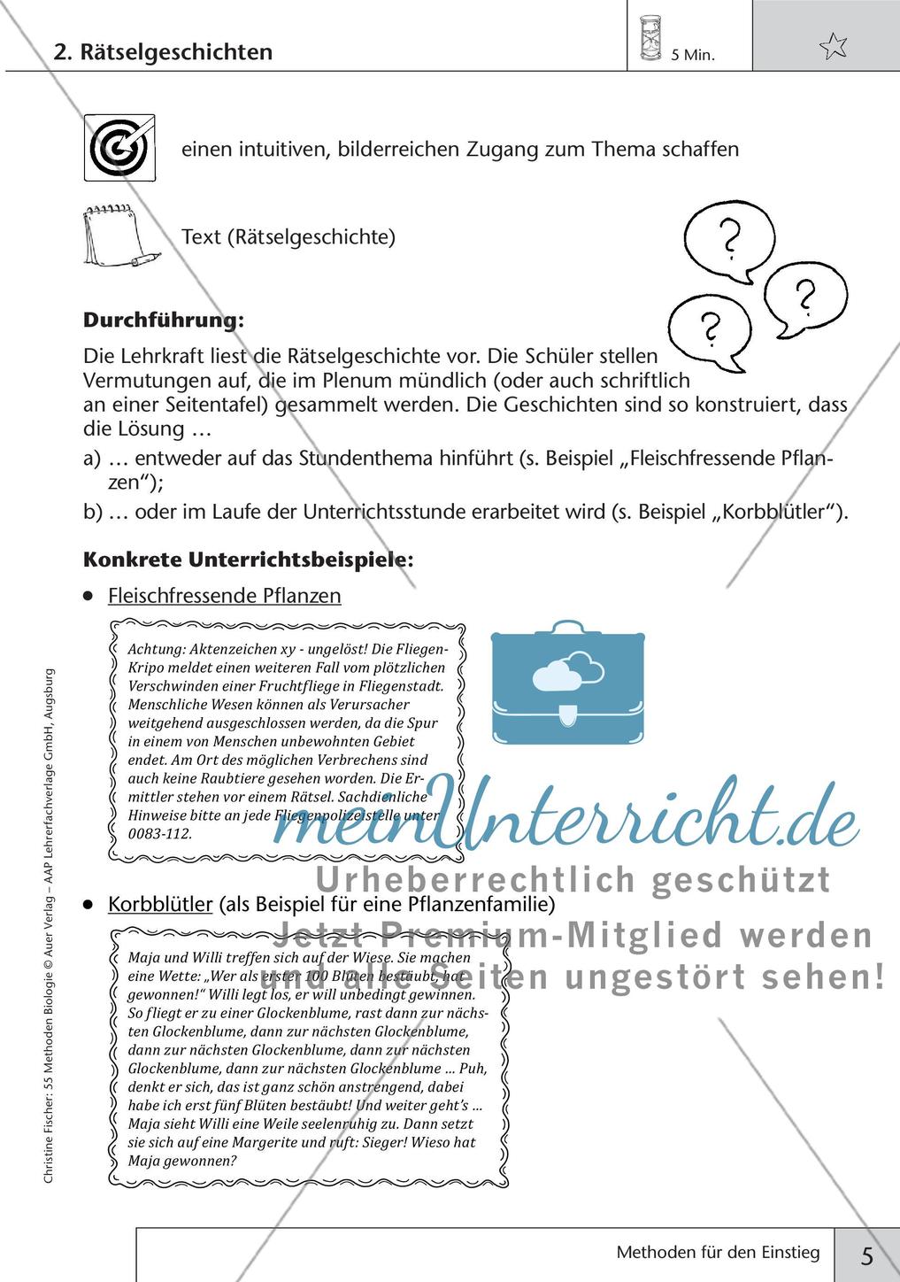 Methoden Biologie: Einstieg Preview 7