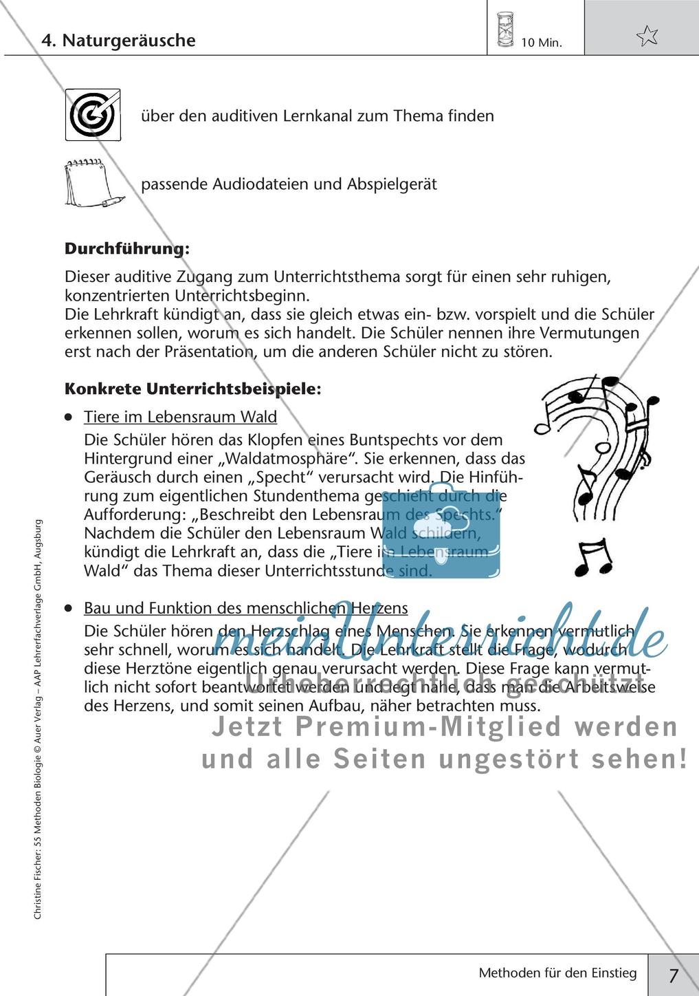 Methoden Biologie: Einstieg Preview 9