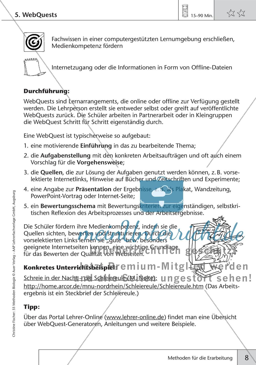 Methoden Biologie: Erarbeitung Preview 10