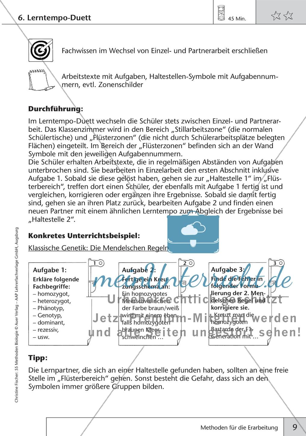 Methoden Biologie: Erarbeitung Preview 11