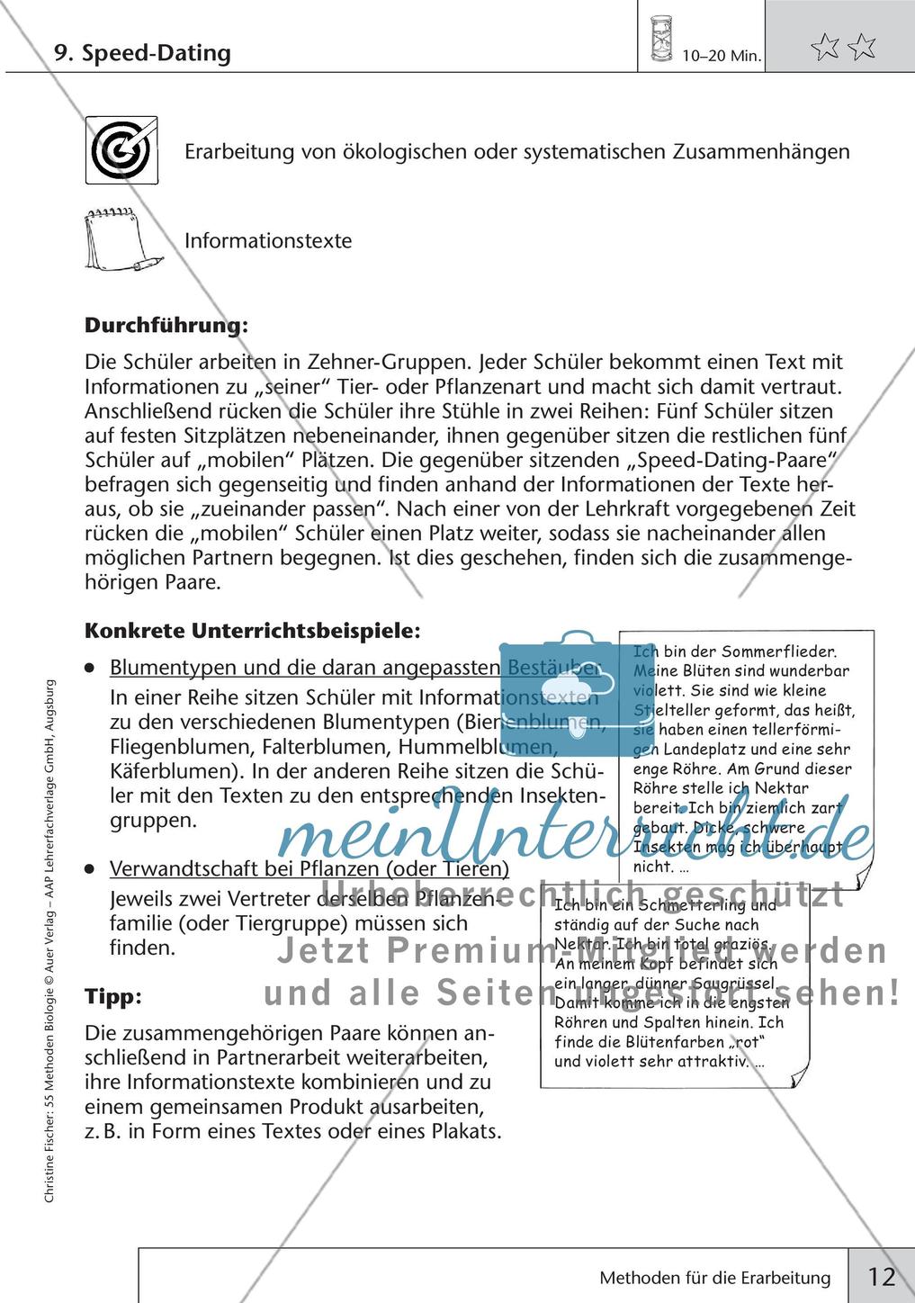 Methoden Biologie: Erarbeitung Preview 14