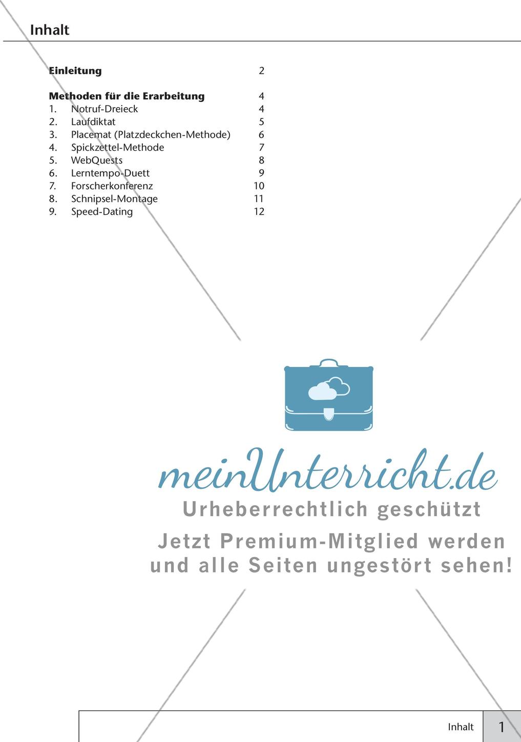 Methoden Biologie: Erarbeitung Preview 3