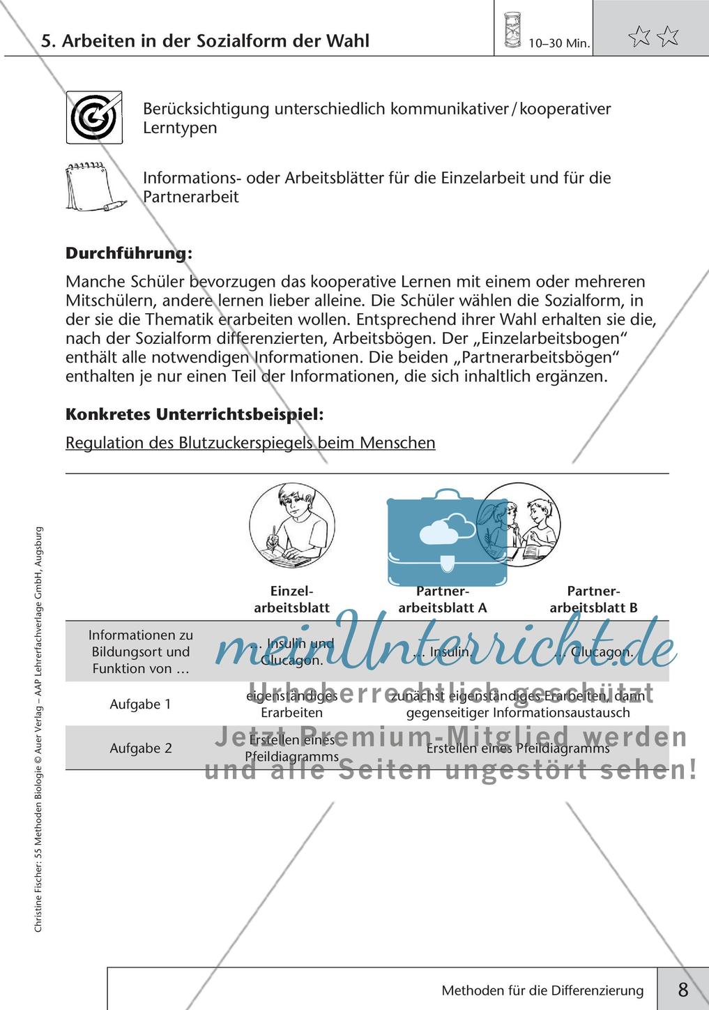 Methoden Biologie: Differenzierung Preview 10