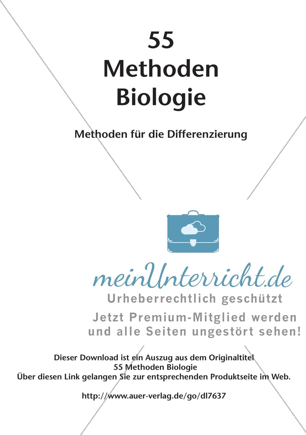 Methoden Biologie: Differenzierung Preview 2